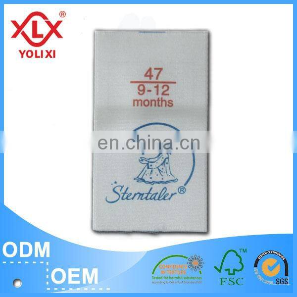 self adhesive clothing label supplier
