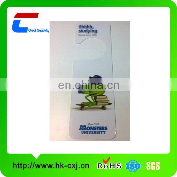 paper pvc hotel do not disturb door hanger desgin