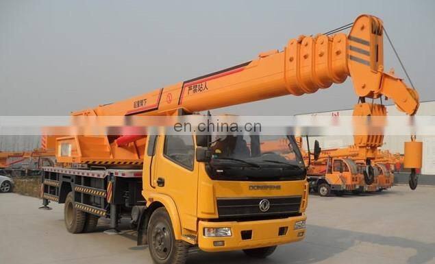 6-16 Ton Tower Crane Truck Crane Truck Mounted Crane Hot Sales