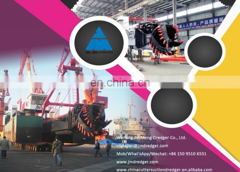 JMD600 26 inch hydraulic cutter suction sand dredger machine and equipment for dredging sea sand dredging