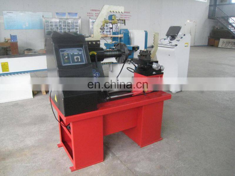 RSM585 china rim straightening machine with lathe and polishing