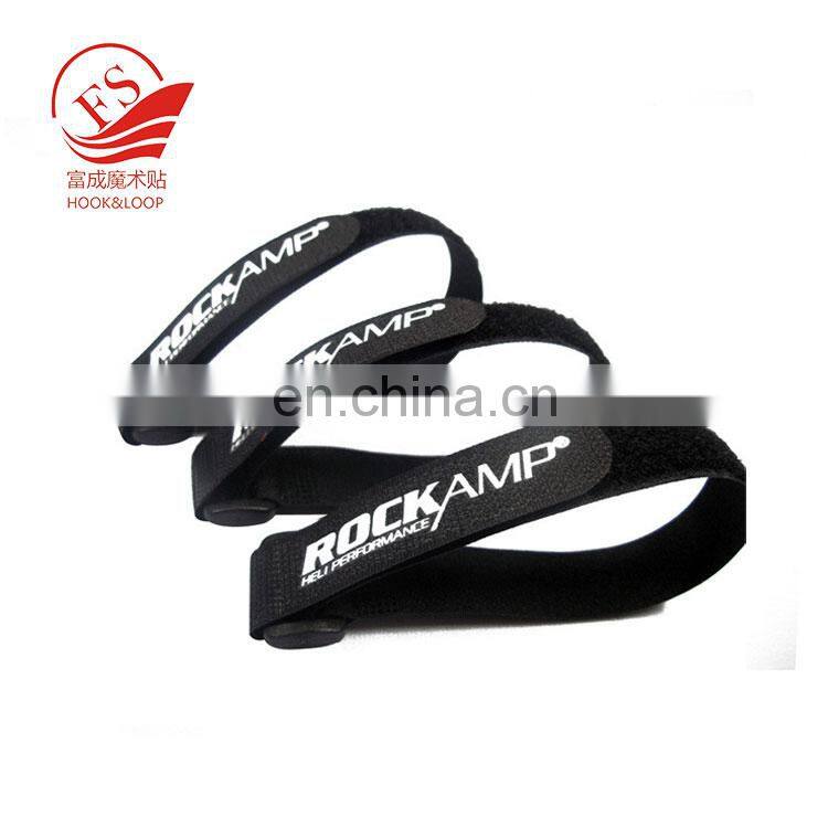 High quality Hook and Loop Strap Cable Ties Organizer Fastener with Plastic buckle