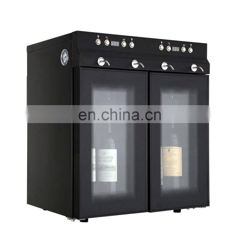 Single-Zone Electric Wine Dispenser For 2 Bottle