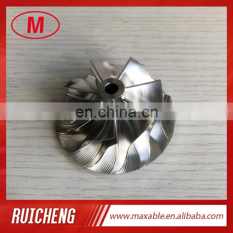 TD05H reverse 7+7 blades 49.33/65.00mm Turbo milling/aluminum 2618/billet compressor wheel