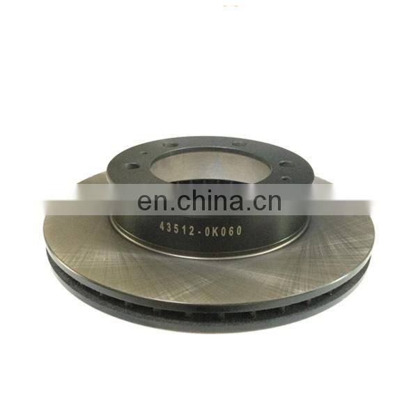 auto parts braking brake discs for Hilux/Fortuner OEM: 43512-0K060