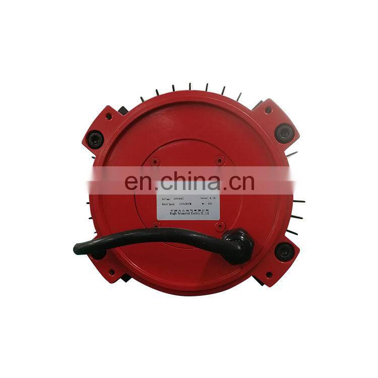 Customized HFM054 1050rpm 2200w 380V ac power waterproof brushless dc motor