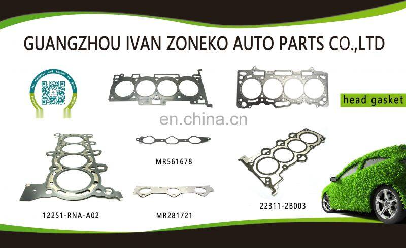 Auto engine cylinder head gasket kit 12251 R70 A01 12251R70A01 12251-R70-A01 for Honda Accord