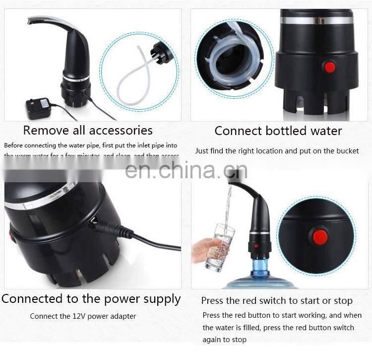 Wireless Rechargeable 5 Gallon Bottle Hand Drinking Water Pump