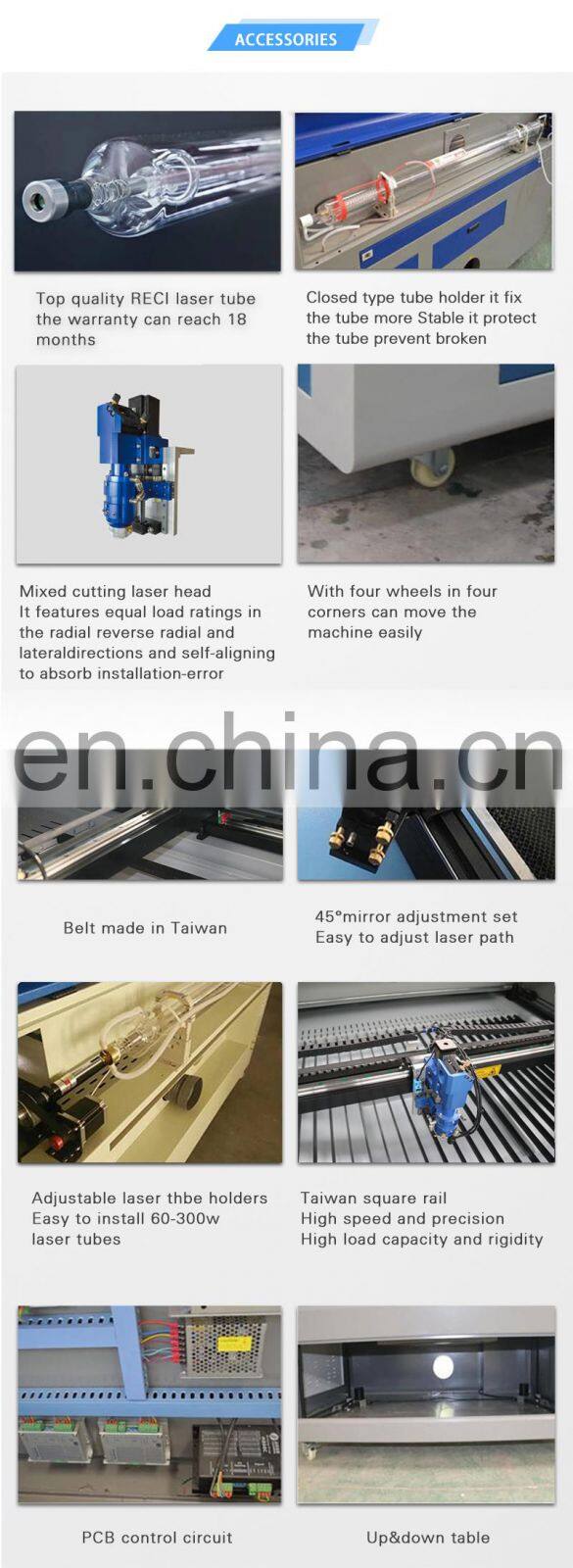 High-performance co2 laser / 1390 laser cutting machine/laser cutter and engraver