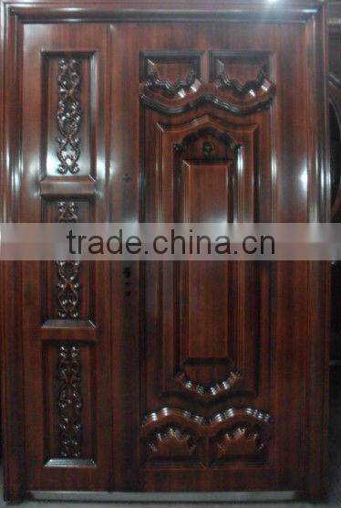 Copper color popular steel door (lt-675) new model