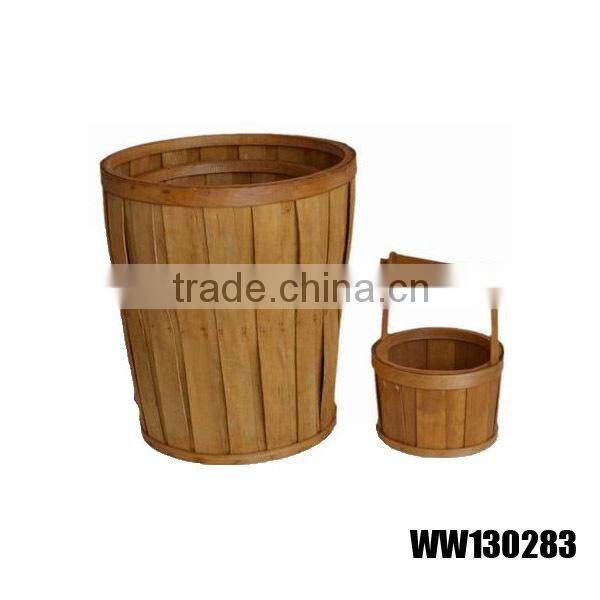 cheap wooden bucket for sale