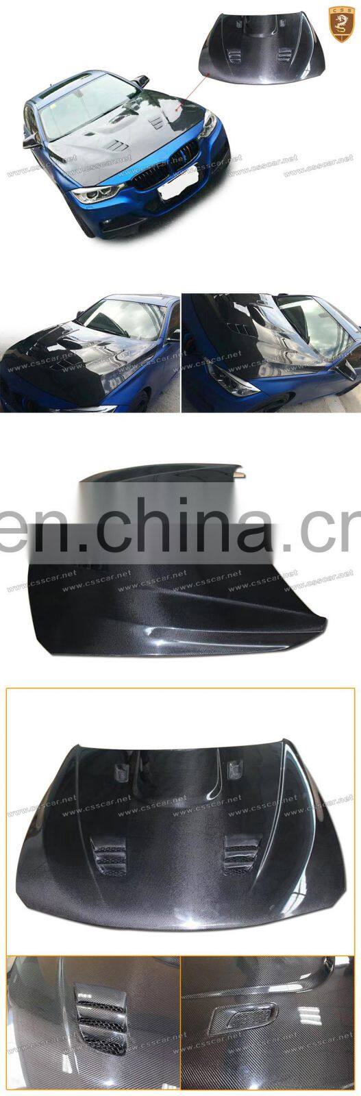 Carbon fiber Car bonnet fit for BNW F30 hood