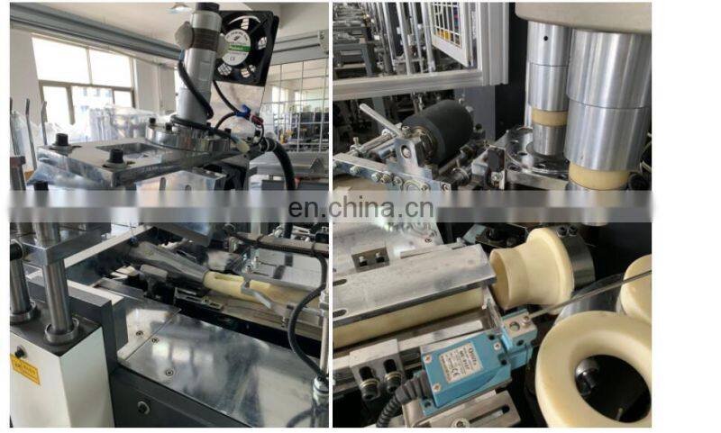 Automatic Coffee Tea Paper Cup Forming Making Die Cutting Slotting Machine For Sale