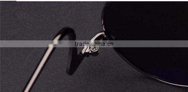 women ladies female fashionable retro classic full metal frame small round sunglasses