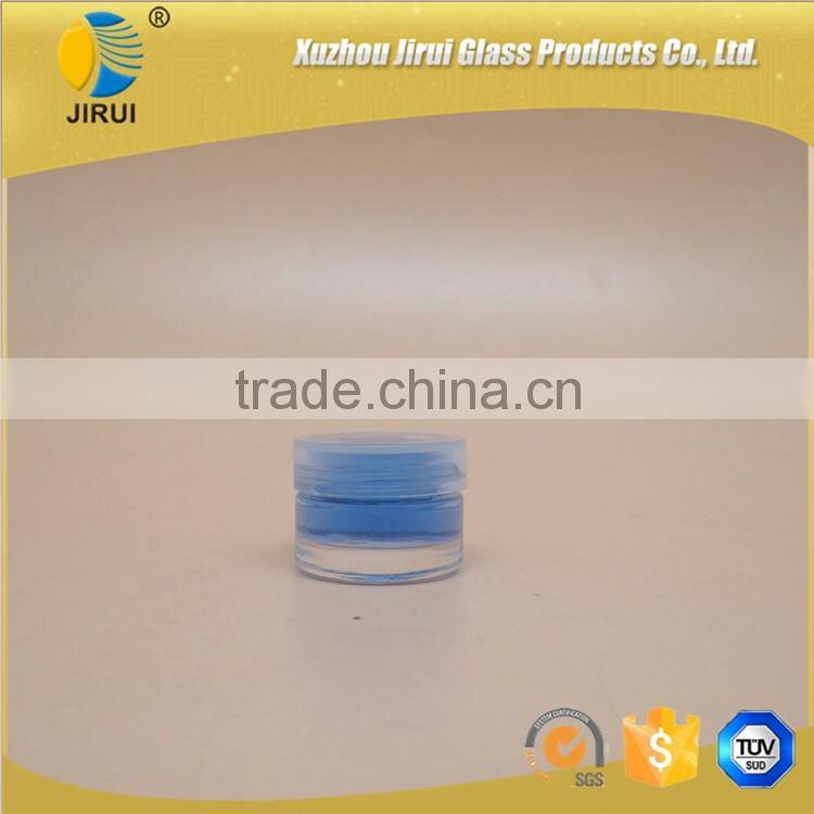 clear glass cream jar 5ml