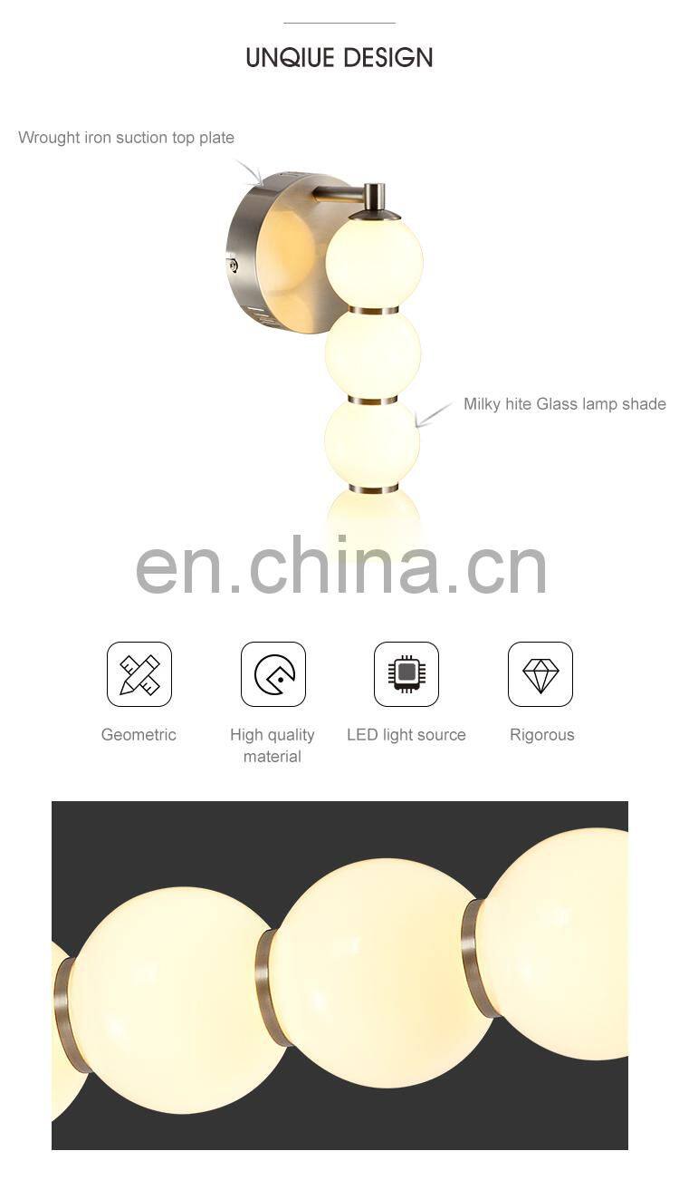 HUAYI Hot Selling Acrylic Simple Style Indoor Loft 10w Modern Decoration LED Wall Lamp