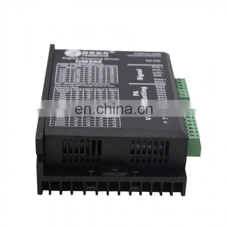 Leadshine DM556 2-phase Digital Stepper Drive work 36-60 VDC 2.1A to 5.6A for Associated products NEMA23 motor