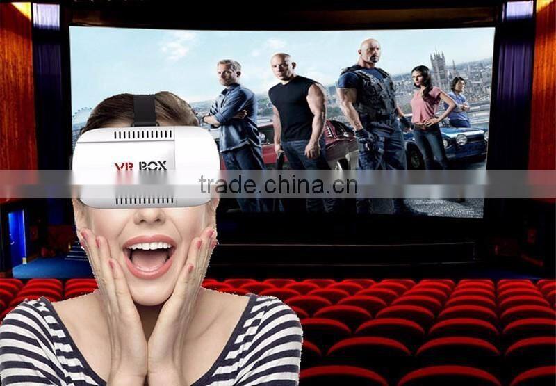 VR BOX Virtual Reality 3D Glasses for Watching Moives And Games Support 4.7" - 6.0" Smart phone