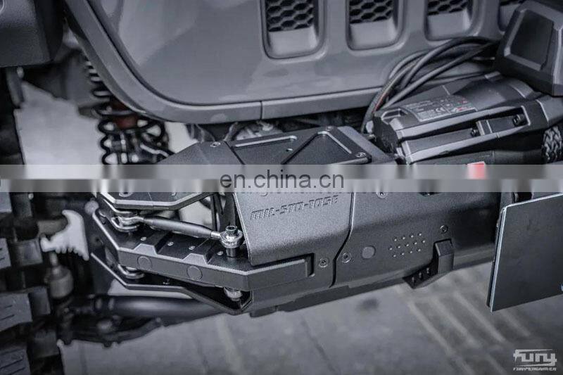 Furyengraver front bumper for Jeep Wrangler JL car bumper parts 4x4 accessories