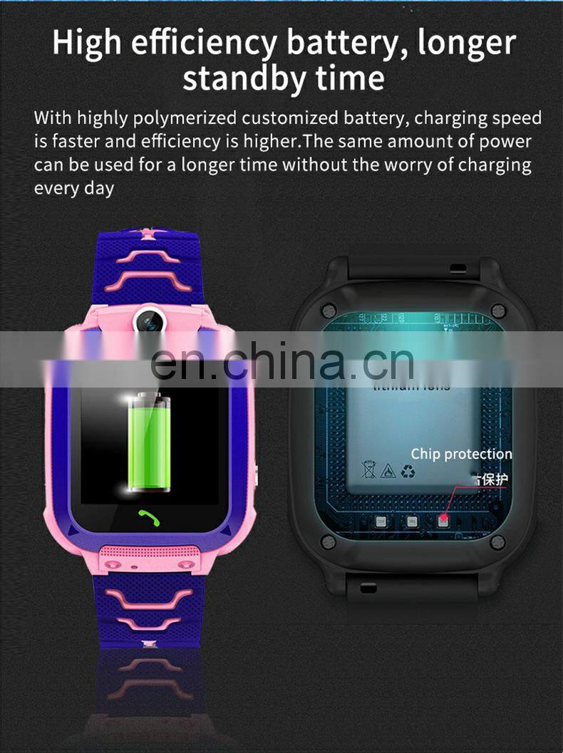 YQT Factory Jam Anak Child GPS Smart watch SOS Tracker Monitor Watch Kids Smartwatch Q12 Z5 Reloj Ninos gps