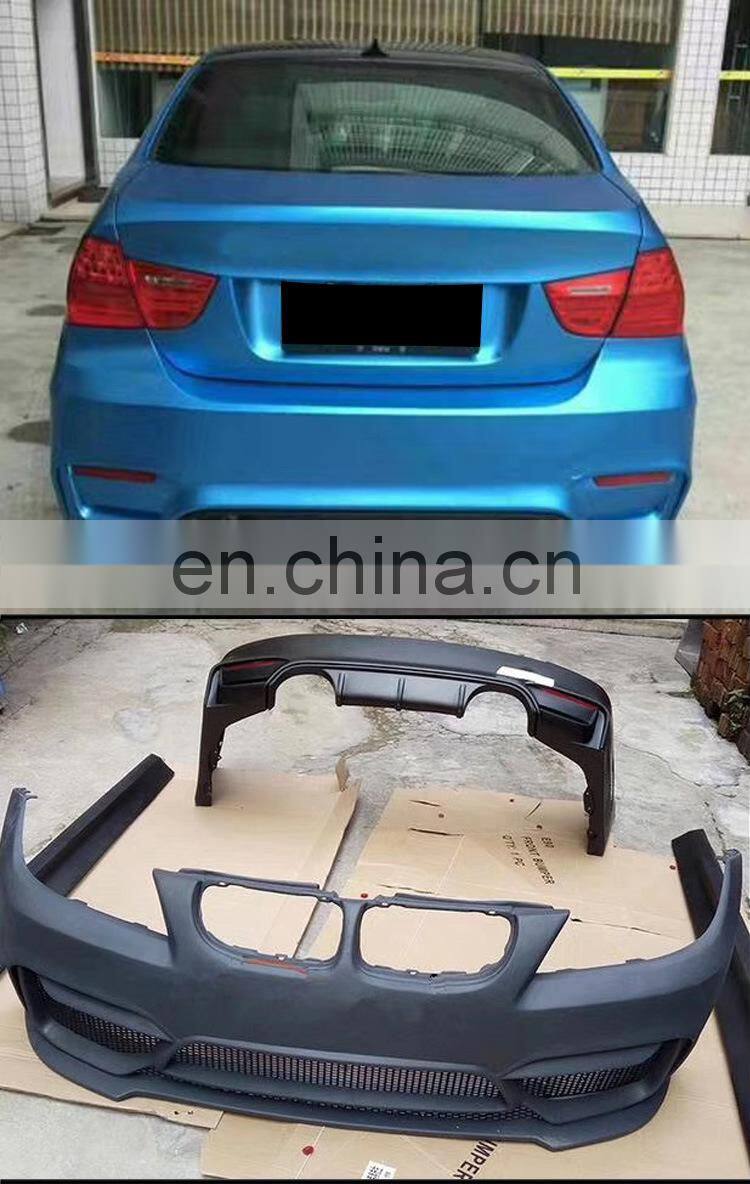 Runde Higt Grade Quality Fender Car Front Rear Bumper Side Skirts For BMW 2005-2011 E90 Upgrade M4 Style Body Kit