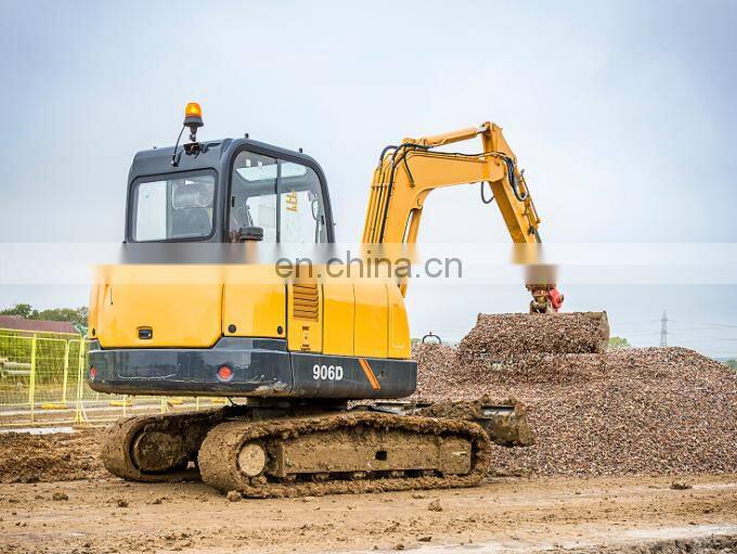 China small hydraulic crawler excavator CLG906E 6 ton digger CDM6065E/XE60D/XE60DA/SY60C/SE60