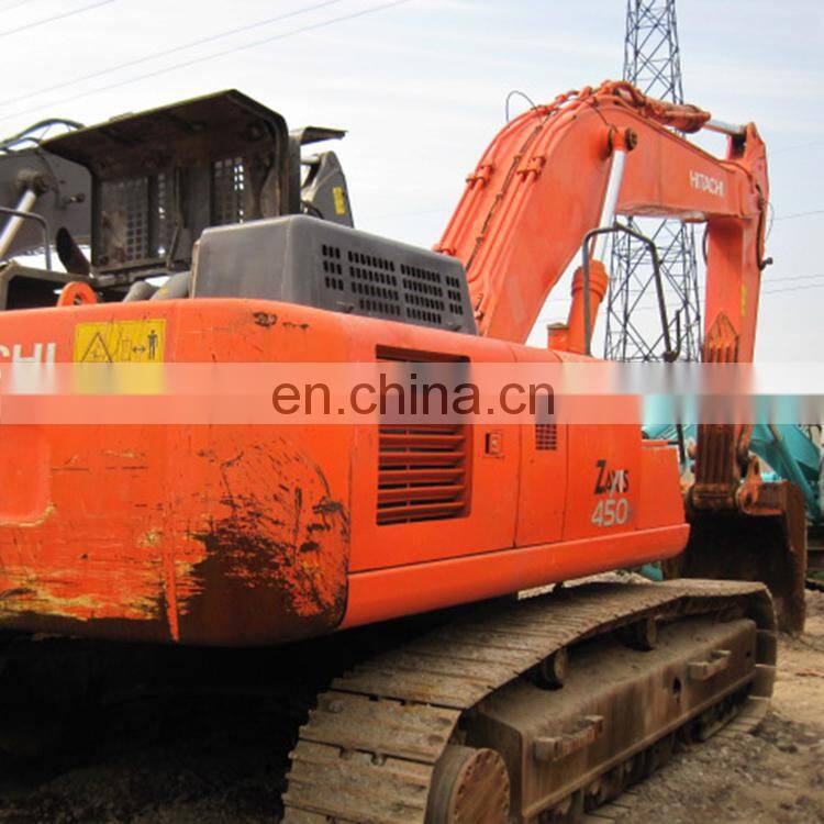 Japan used Hitachi ZX450 crawler excavator , 45ton Hitachi crawler digger cheap on sale in China