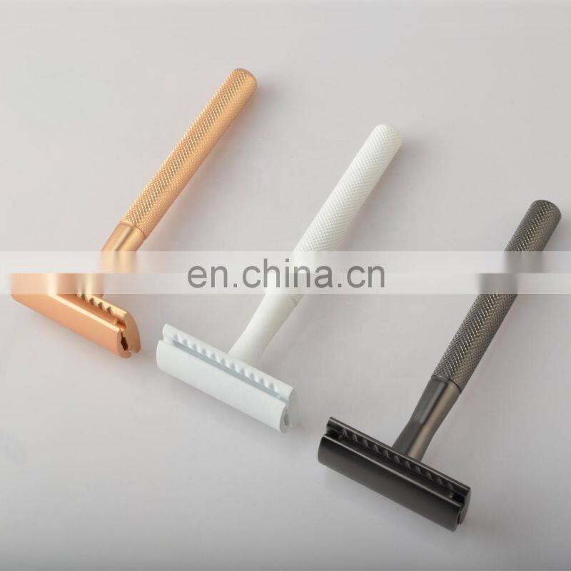 Wholesale Metal Shaving Razor Double Blade Safety Razor Men Safety Razors