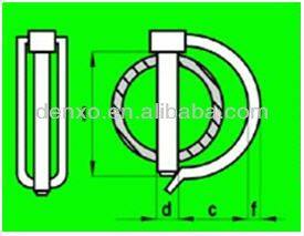 6mm Tractor Locking Pin for PTO Shaft