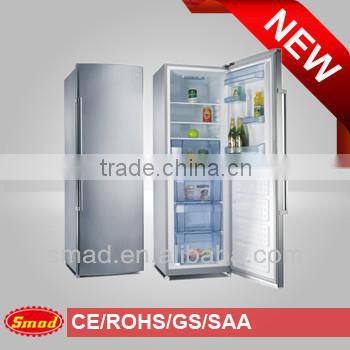 Home double door solar power refrigerator freezer