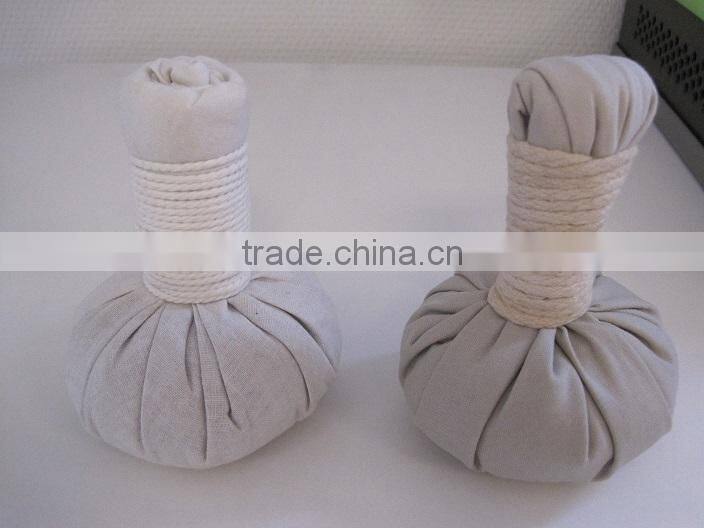 herb compress ball for body massage SPA use