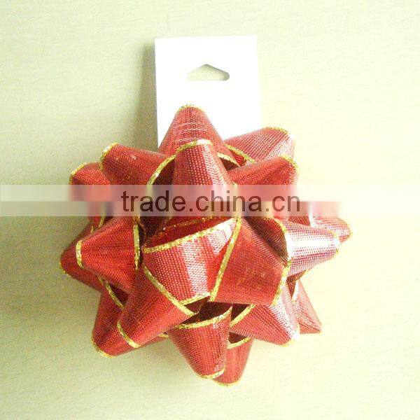 Red Satin Hongkong Pull Bow,Gaint Metallic Decoration Ribbon,Celebration Wedding Ribbon Bow,well use on any possible occassion