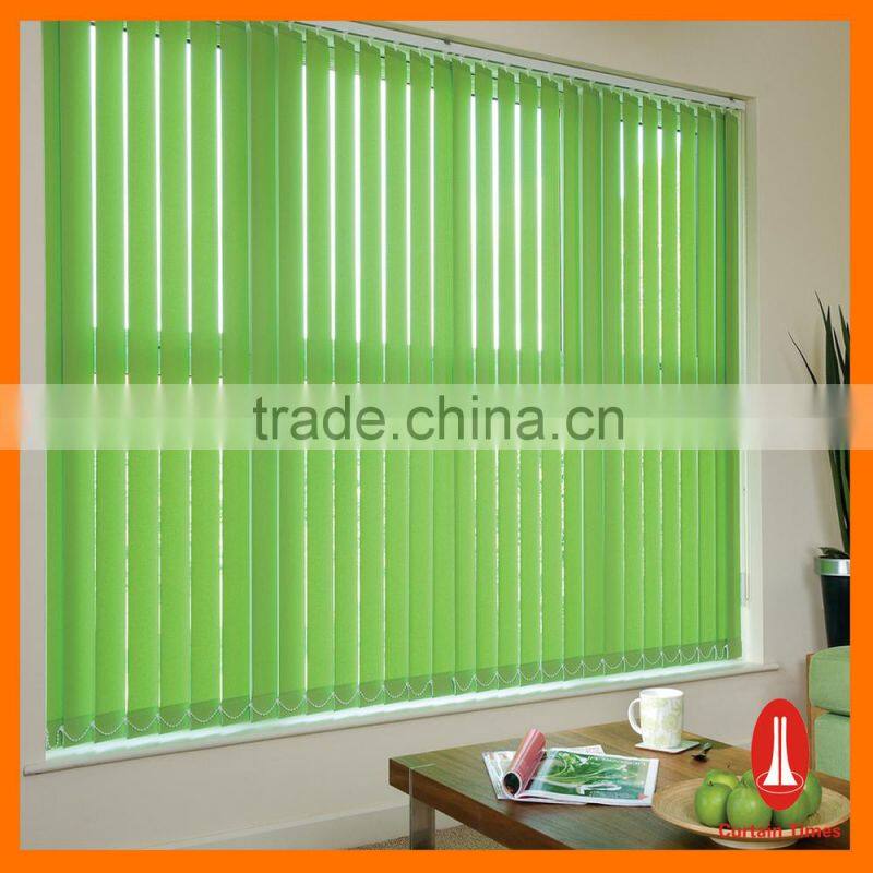 durable clear fabric vertical blinds/ hot sell manual vertical blinds