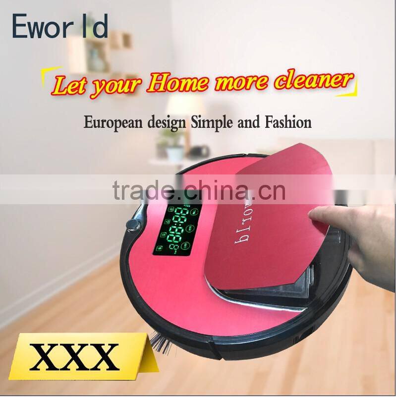 Eworld robotic suction cleaner with Remote controller/limpieza for home
