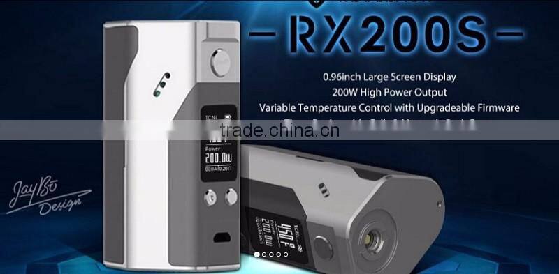 In Stock Wismec new 200w vape mod wismec Reuleaux RX200 VS Wismec RX200S