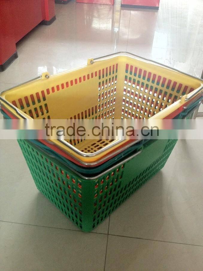 high quality wholesale plastic shopping basket from china supplier