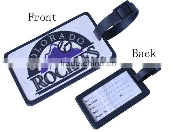 Big discount and Low quantity PVC luggage tag