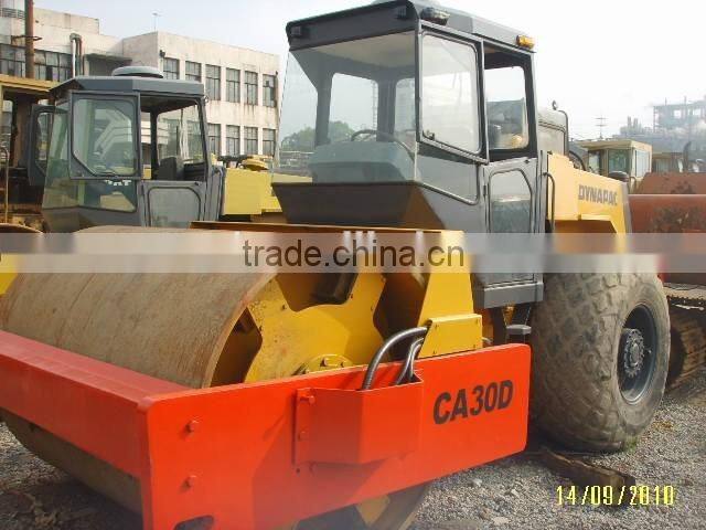 used good condiion road roller Cater made in USA/Secondhand Cater Dynapac Bomag in Shanghai