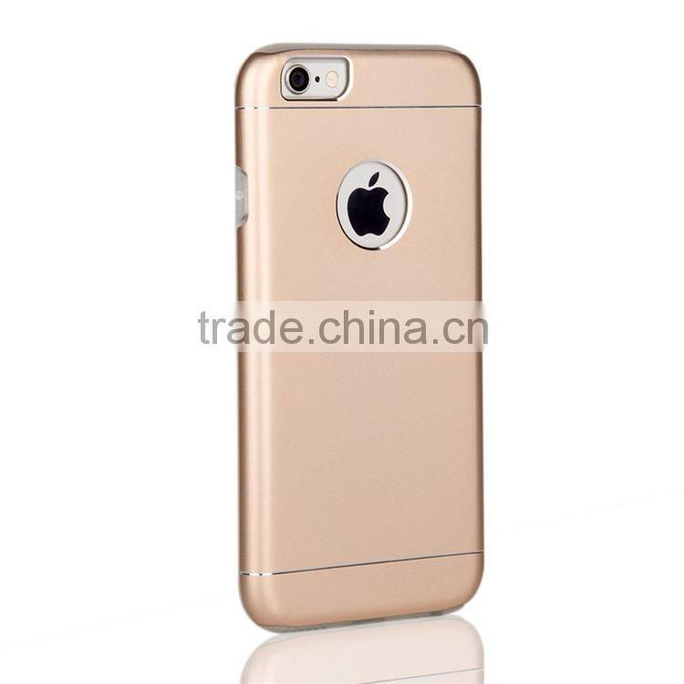2016 New design mobile case for iphone 6s plus ,unique dual layer aluminum +tpu cases for iphone 6s plus multi color