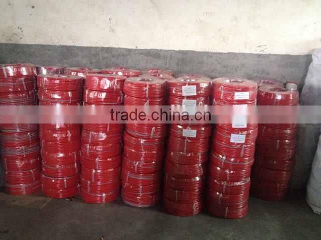 2014 Red PVC Gas / Air Hose with Sky blue strips 14/'' Made In China