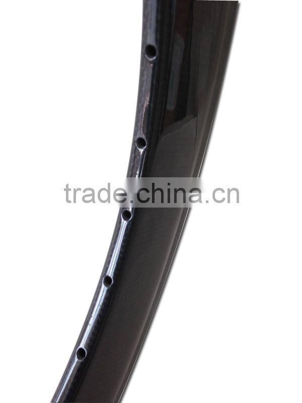 New full Carbon rim for road bike is available 20"clincher basalt 3k glossy