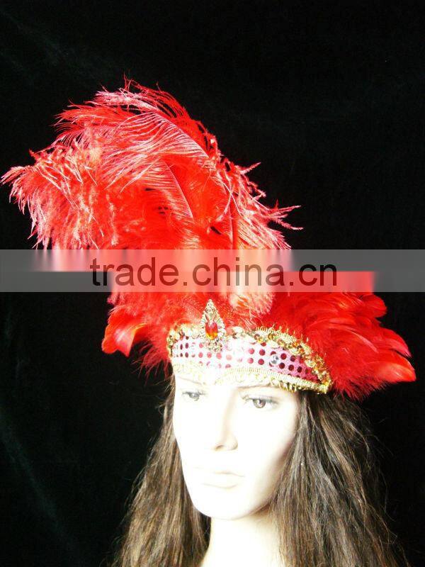 Party Accessory / Party Red Headband Headdress