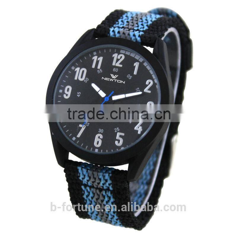 FT1337_BL Promotion price classic waterproof nylon mens watch excellence quartz