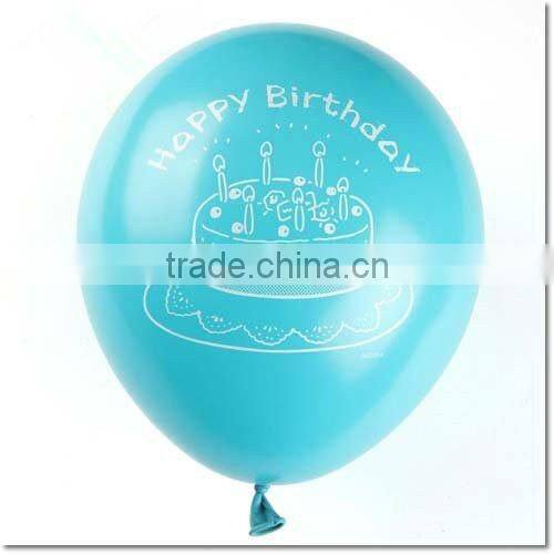 10" natural advertising balloon for decoration