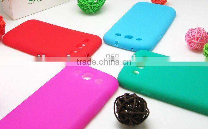 Mobile Phone Cover Silicon Gel Case for Galaxy S3 i9300