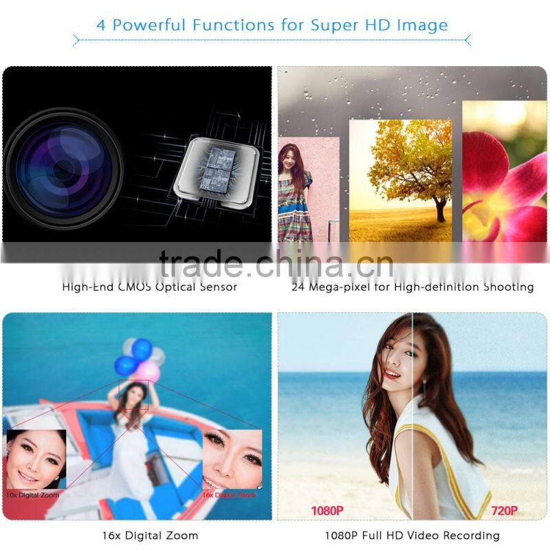 24Mp Brand New Excellent Gift 5MP Sensor Digital Video Camcorder 3" Touch Screen Multi Languages