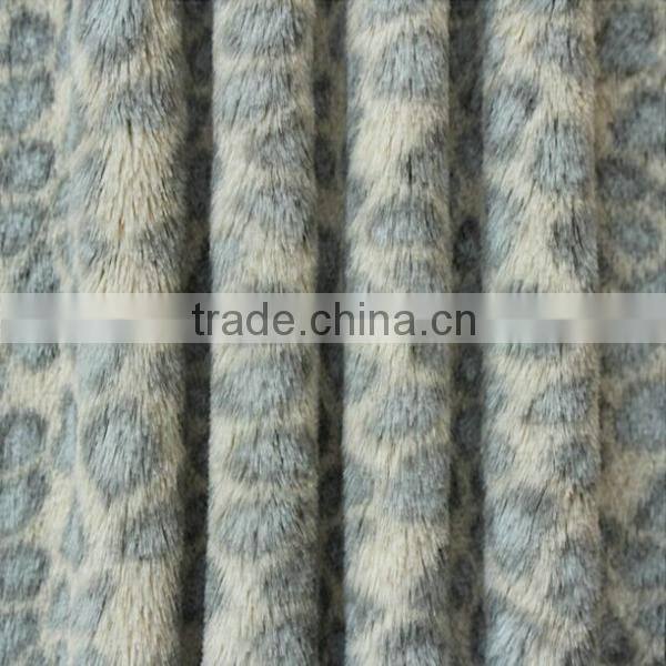 soft pile knitted plush toys fabric