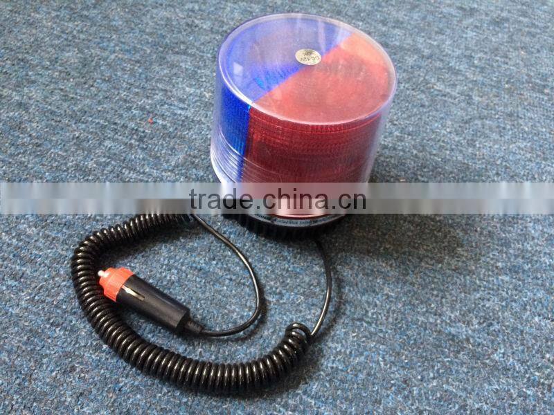 Strobe Flash Warning Light, 12V DC Red & Blue Strobe Beacon Light, Free Sample