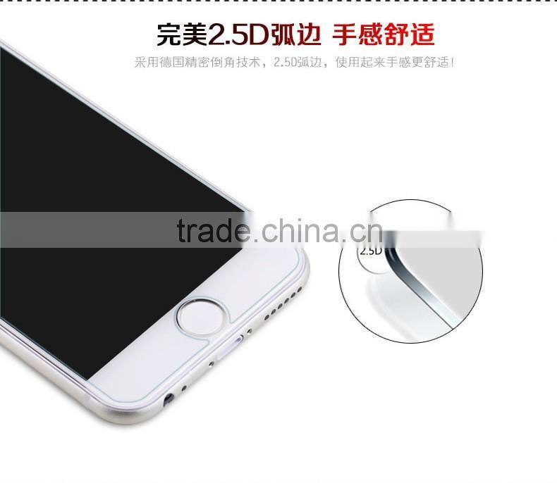 Remax Transparent Anti Scratch 0.28mm Tempered Glass for iPhone 6 with Metal Packege Case 9H 2.5D Clear Screen Protector TB-0058