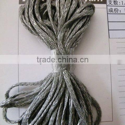 tape tube yarn fancy yarn for knitting